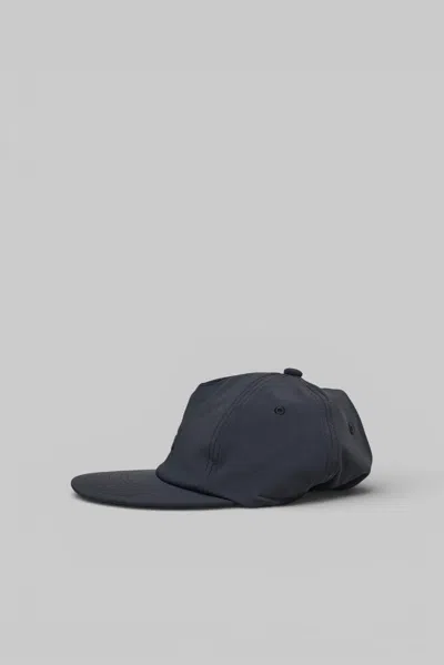 Essentials 5 Panel Nylon Hat In Black