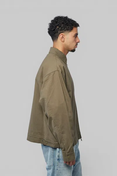 Essentials Work Jacket In Brown