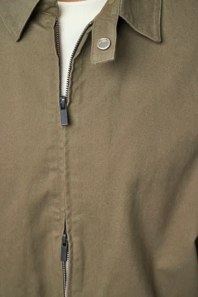 Essentials Work Jacket In Brown