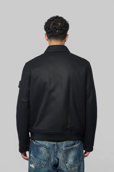 Stone Island Jacket In Black