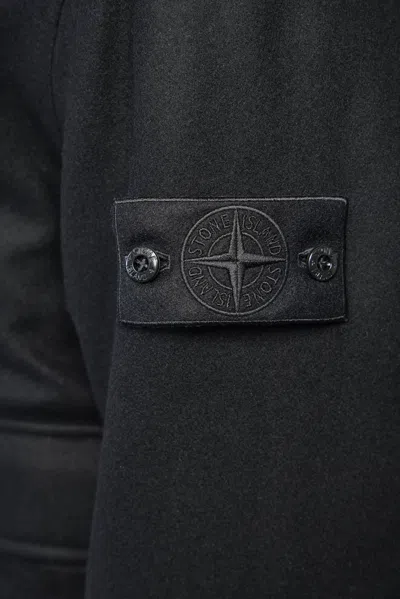Stone Island Jacket In Black