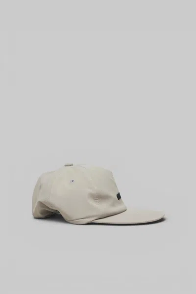 Essentials 5 Panel Nylon Hat In Nude & Neutrals