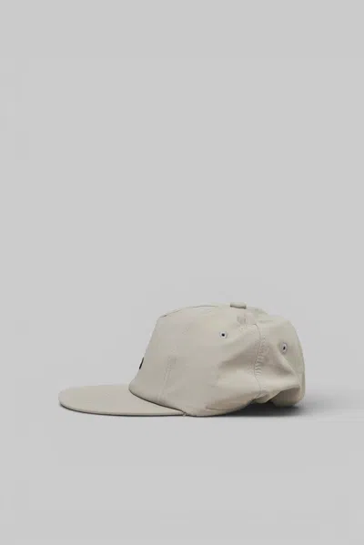Essentials 5 Panel Nylon Hat In Nude & Neutrals