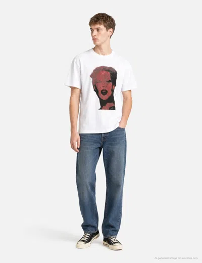 Basketcase Cocoon Tee In White/白色/화이트/ホワイト