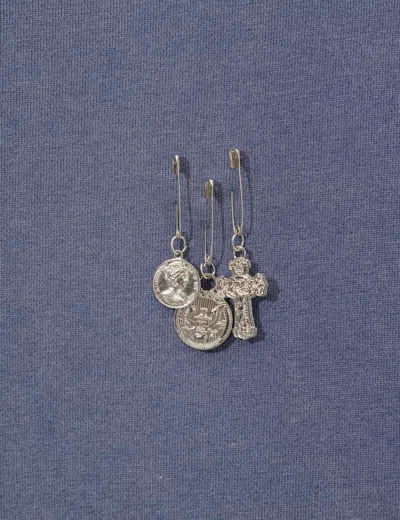 Basketcase Charms Thermal Lined Pullover In Blue/蓝色/藍色/블루/ブルー