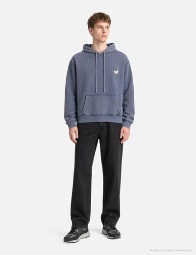 Basketcase Charms Thermal Lined Pullover In Blue/蓝色/藍色/블루/ブルー