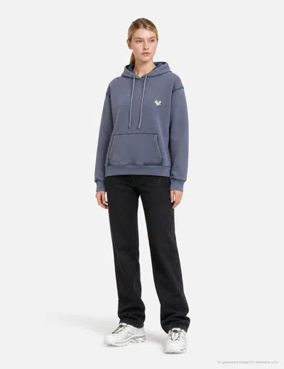 Basketcase Charms Thermal Lined Pullover In Blue/蓝色/藍色/블루/ブルー