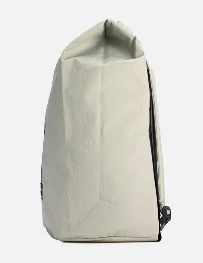 Essentials Logo-patch Zip-up Backpack In Beige/米色/베이지/ベージュ