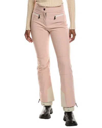 Moncler Tech-poplin Ski Pants In Pink