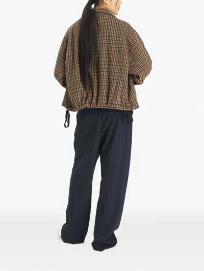 Barena Venezia Aria Check-pattern Single-breasted Coat In Multi