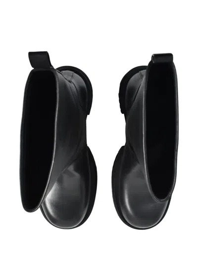 Rick Owens Bogun Pull-on Ankle Boots In Black