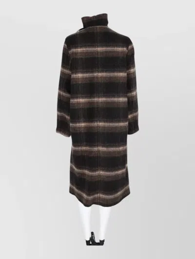 Isabel Marant Étoile Single-breasted Coat In Multi