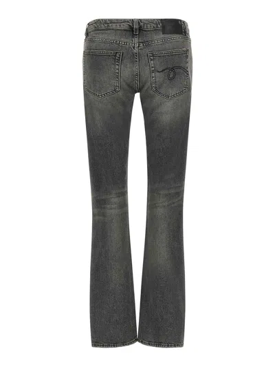 R13 Jeans Boot-cut - Negro In Negro