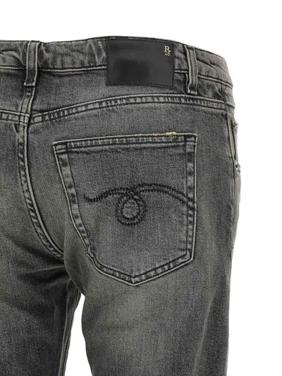 R13 Jeans Boot-cut - Negro In Negro