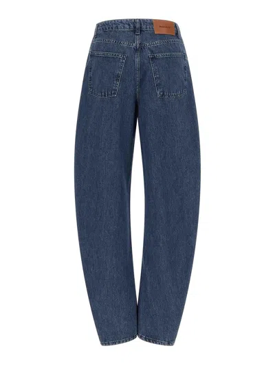 Rotate Birger Christensen Vaqueros Rectos - Azul In Azul