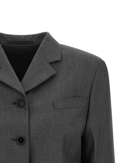 Jil Sander Blazer - Gris In Gris