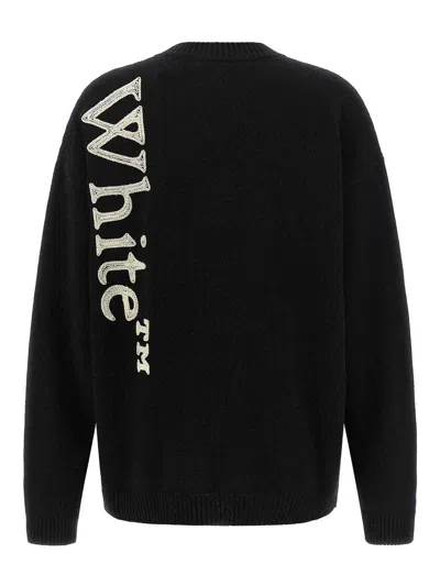 Off-white Suéter Cuello Redondo - Blanco In Blanco