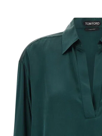 Tom Ford Polo - Verde In Verde