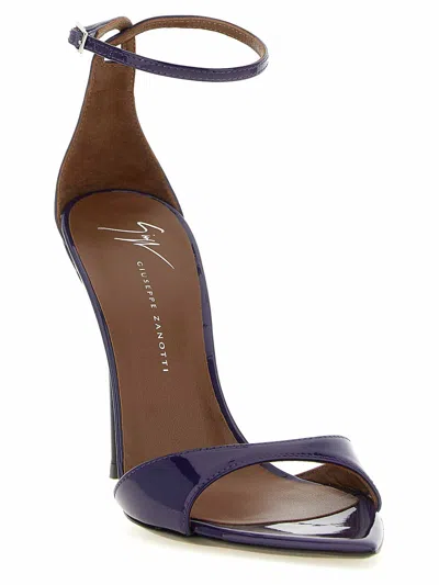 Giuseppe Zanotti Heel Sandal In Púrpura
