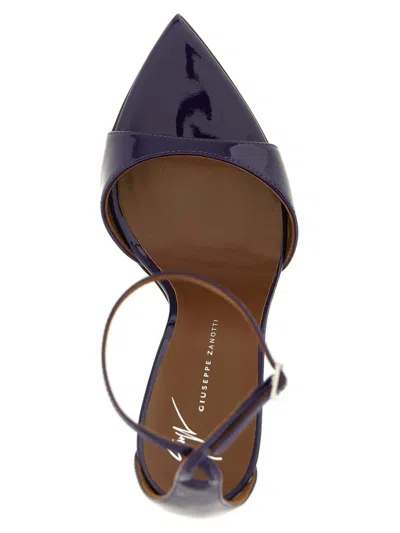 Giuseppe Zanotti Heel Sandal In Púrpura