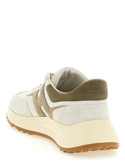 Hogan Hyperlight Logo-patch Sneakers In Multicolor