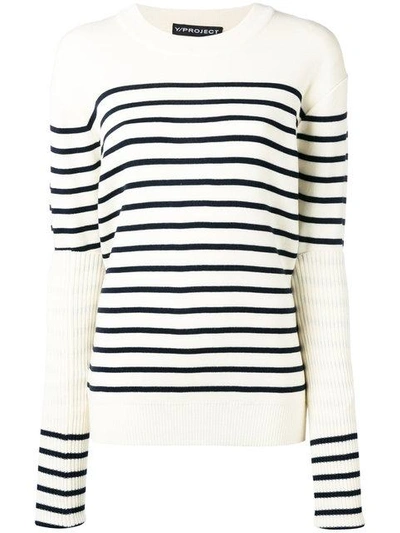 Shop Y/project Striped Jumper