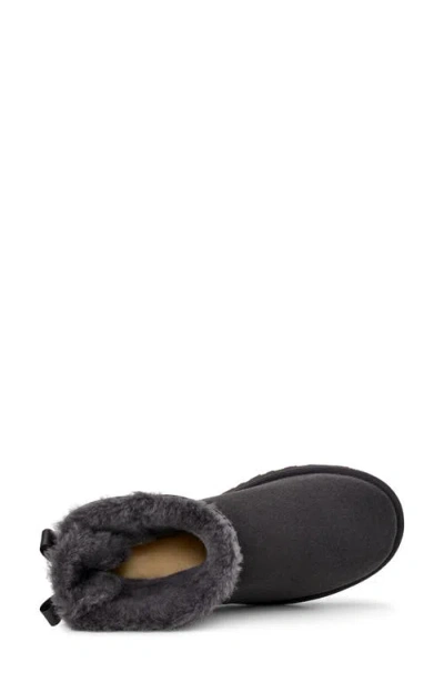 Ugg ® Mini Bailey Bow Ii Genuine Shearling Bootie In Obs