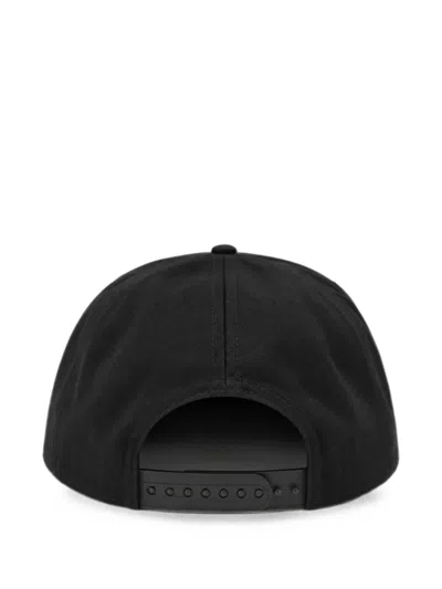 Melt Crest-print Baseball Cap In Black