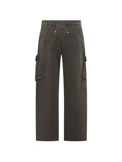 Represent Panelled Cargo Pants In Gray