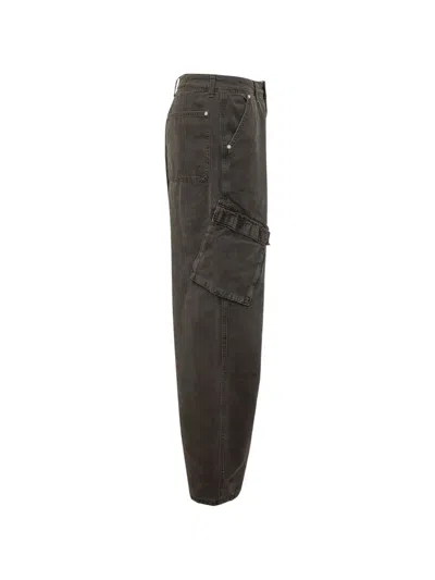 Represent Panelled Cargo Pants In Gray