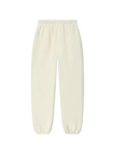 Essentials Drawstring Elasticated Track Pants In White
