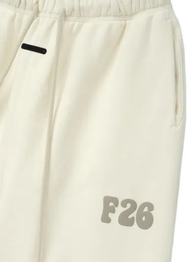 Essentials Drawstring Elasticated Track Pants In White