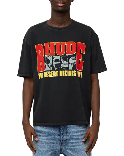 Rhude Desert Decides Graphic Tee In Multi