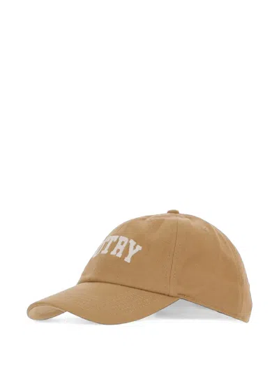 Autry Logo-embroidered Baseball Cap In Brown