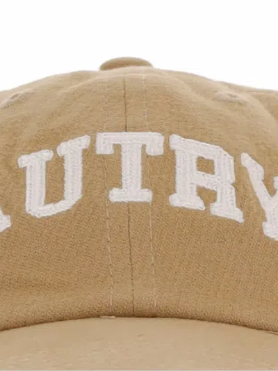 Autry Logo-embroidered Baseball Cap In Brown