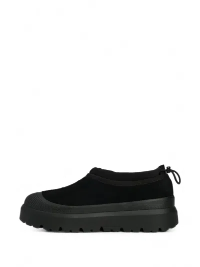 Ugg Tasman Weather Hybrid Drawstring Platform Boots In Black