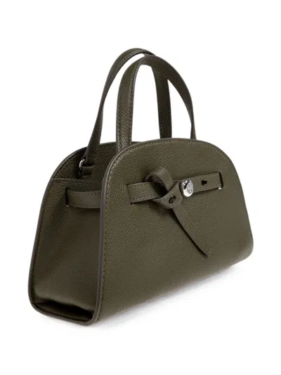 Tory Burch Small Romy Bauletto Bag In Green