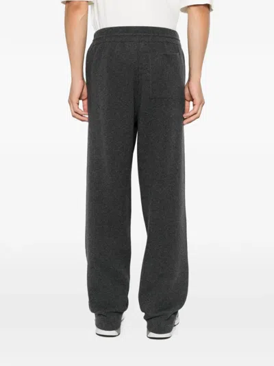 Panicale Drawstring-waist Track Pants In Gray