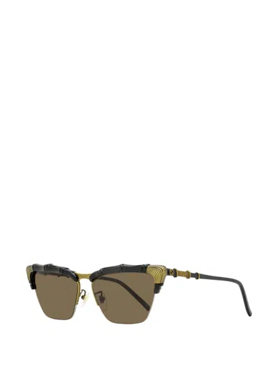 Gucci Cat-eye Frame Sunglasses In Multi
