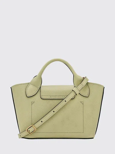Longchamp Épure Mini Cowhide Leather Handbag With Removable Strap In Gray