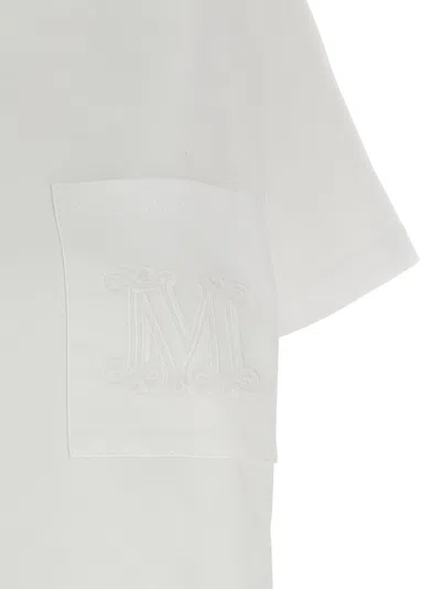 Max Mara 'papaia' T-shirt In White