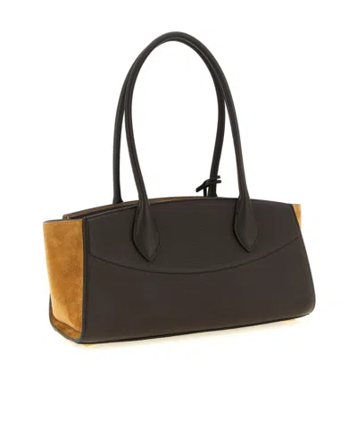 Ferragamo Double-handle Handbag In Pattern