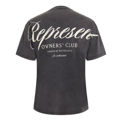 Represent Oc Script Oversized T-shirt In Multi