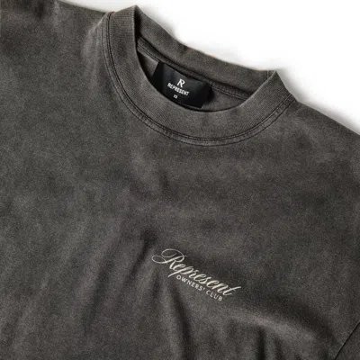 Represent Oc Script Oversized T-shirt In Multi