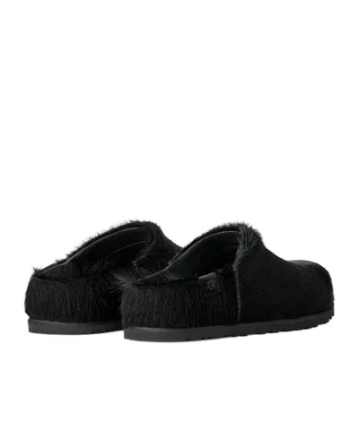 Ugg Otzo Calf-hair Loafers In Black