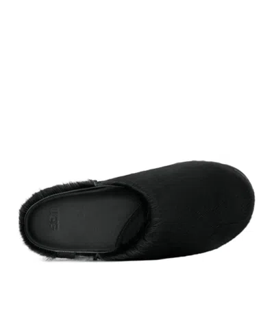 Ugg Otzo Calf-hair Loafers In Black