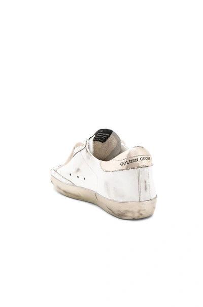 Shop Golden Goose Superstar Sneaker In Sparkle White & Gold Star