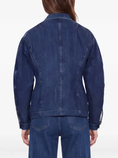 Jil Sander Button-up Denim Jacket In Blue