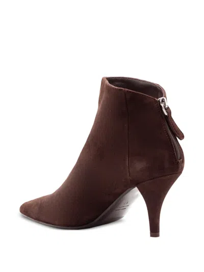 Chantal Suede Pointed-toe Ankle Boots In Multi