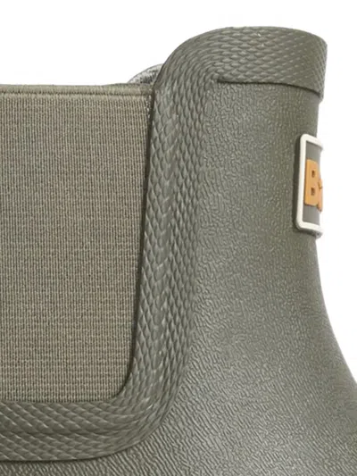 Barbour Wellingtons Elasticated-side Ankle Boots In Green